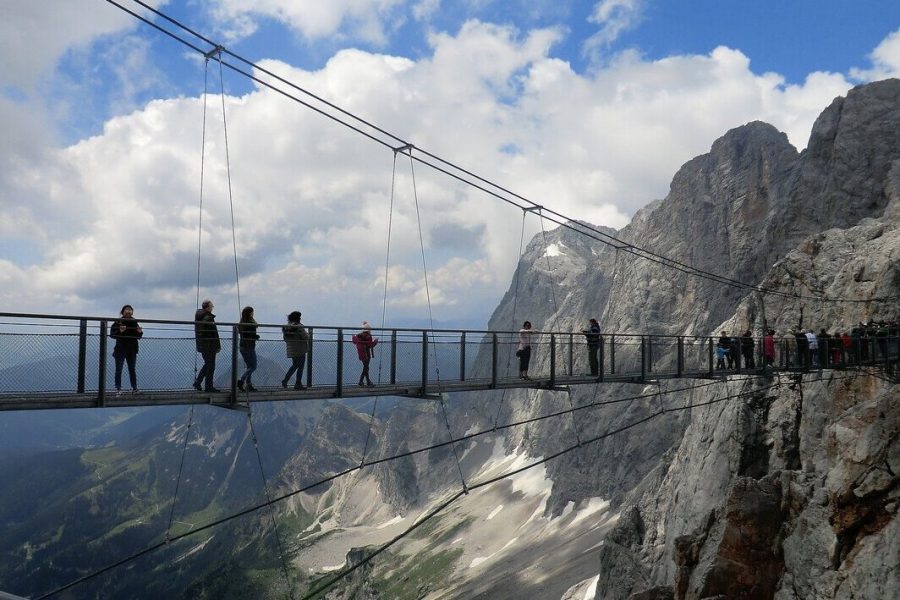 Stairway to nothingness and Suspension Bridge