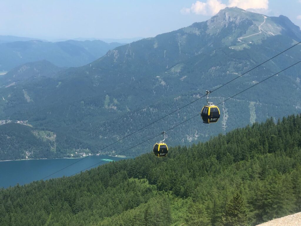 4th Stop: St. Gilgen & Cable car to the top of St. Gilgen’s Mountain